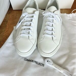 Common Projects Men's Achilles Leather Low-Top Sneakers